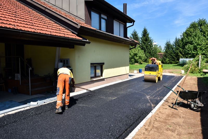 Asphalt Repair in Progress