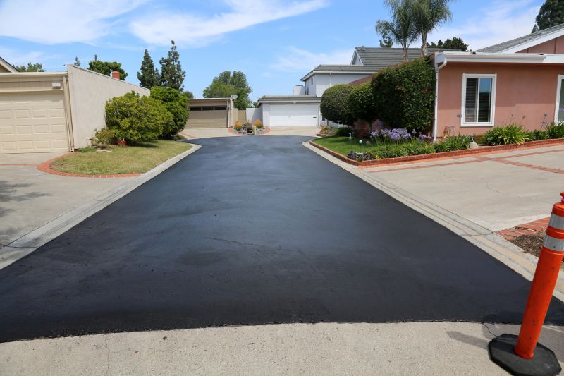 Fresh Asphalt Surface