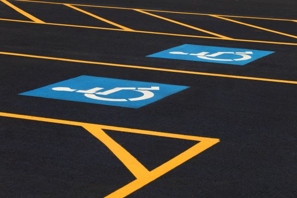 Parking Lot Renovation in Conroe